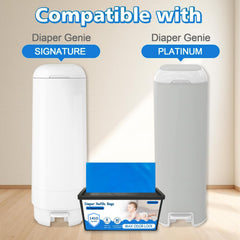 NEOHANA 7-layer odor barrier seals in scents for a fresher nursery.
