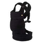 Nest Blanche ergonomic baby carrier front view showing 4-in-1 versatility for busy parents