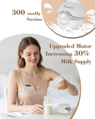NesveCit 300mmHg suction delivers strong yet gentle expression