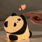 NesveCit Panda Night Light front view with gentle glow for bedtime routines.
