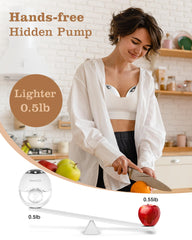 NesveCit ultra-discreet pump, lightweight wearable for on-the-go pumping