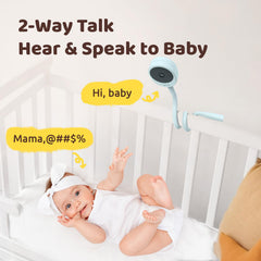 NETVUE Peekababy app interface for remote monitoring and alerts