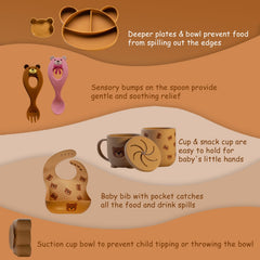 Neverland Creations snack cup with lid stores snacks neatly for on‑the‑go meals