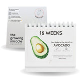 Newborn Nest weekly illustrations show week-by-week growth for expecting mothers at a glance.