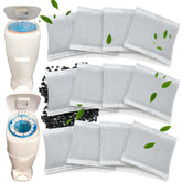 NEWKE diaper-pail deodorizer 12-pack for nursery odor control using activated carbon.