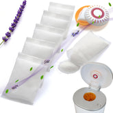 NEWKE lavender-scent baking soda refill 6-pack boosts diaper pail freshness