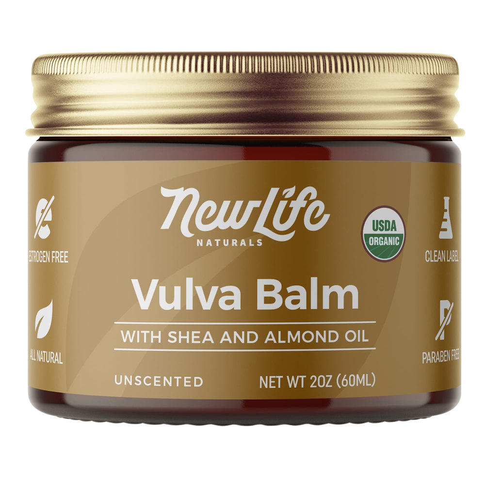 NewLife Naturals Vulva Balm Butter packshot for natural intimate care and soothing support