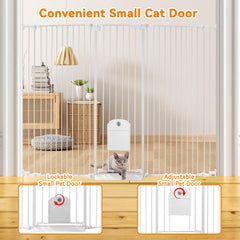 NexusSmash cat door included for easy cat passage.