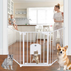 NexusSmash extra-wide gate panels for broad openings, easy room separation