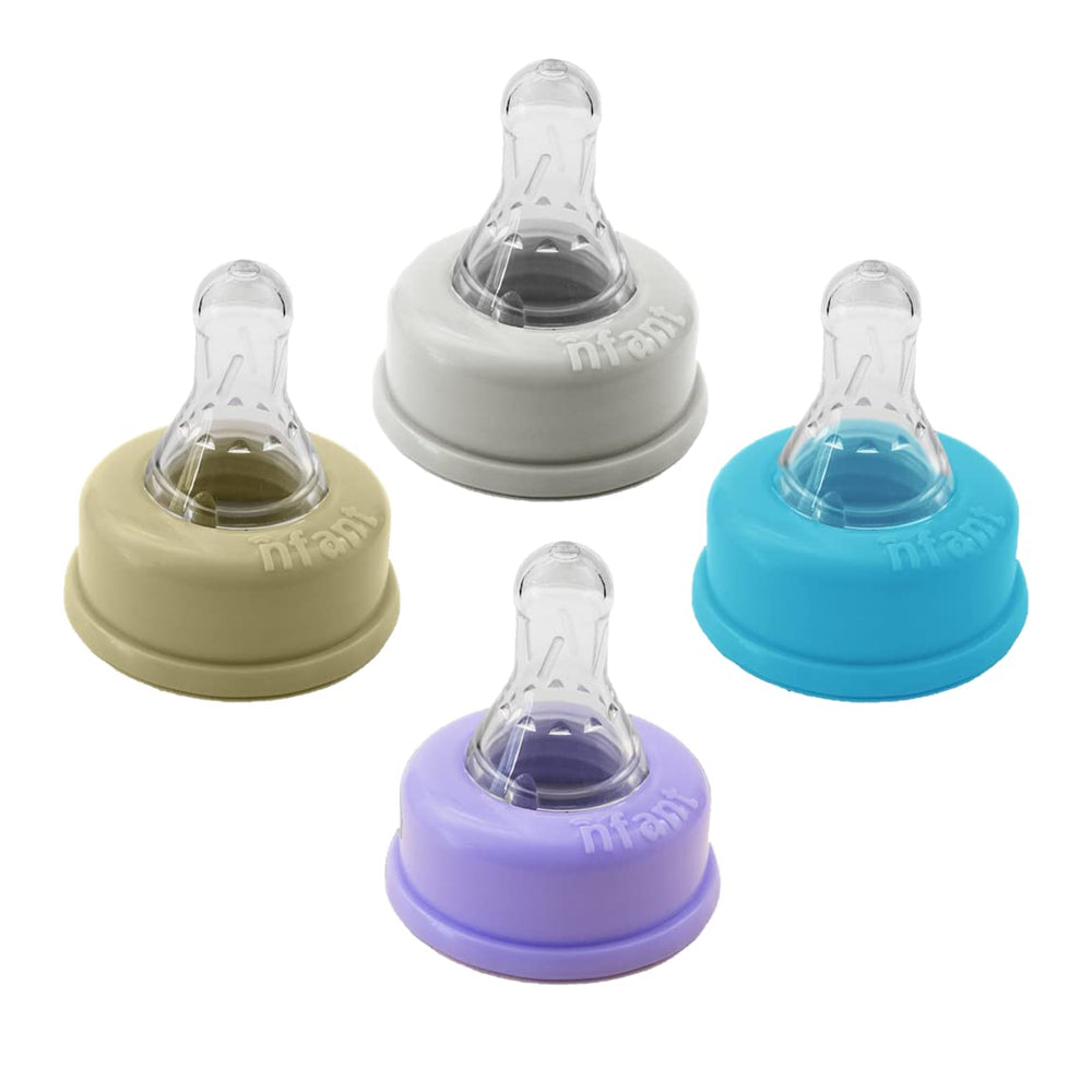 NFANT nipple flow selection kit 4-pack packaging, ready-to-use design for quick setup