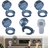 NICECHEF stove knob cover lid close-up showing safety design and visibility