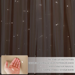 NICETOWN blackout-sheer dual layers balance privacy with airy daylight