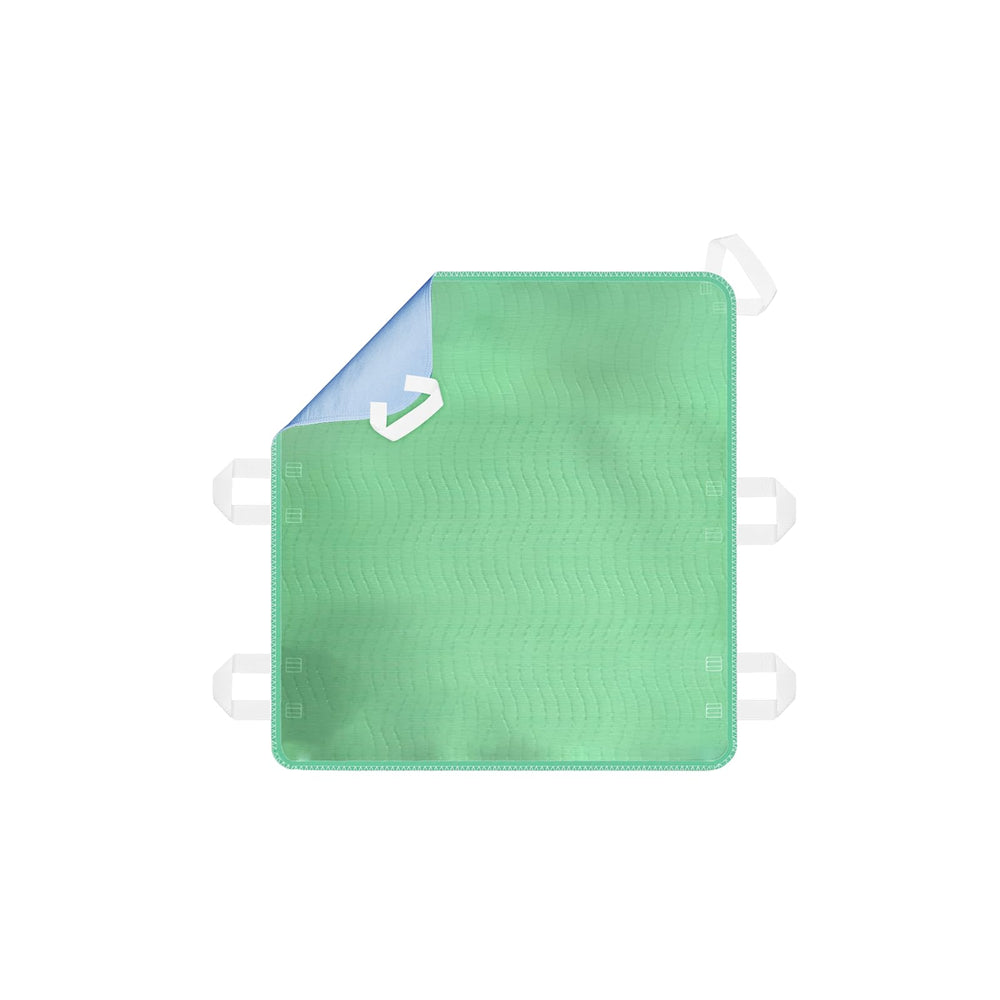 Nicohome Positioning Bed Pad shows leakproof layer for dry surfaces