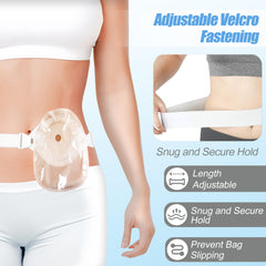 NIdreamCE belt adapts to left or right stoma openings for versatility