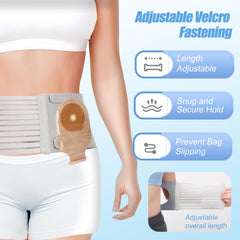 NIdreamCE belt offers universal compatibility with most ostomy bags for easy daily use.