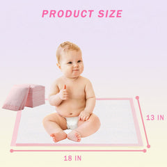 Nihao Honey leak-proof back sheet prevents moisture from seeping through during diaper changes.