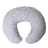 Niimo nursing pillow cover front view shows ergonomic support for comfortable feeding.