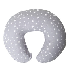 Niimo nursing pillow cover front view shows ergonomic support for comfortable feeding.