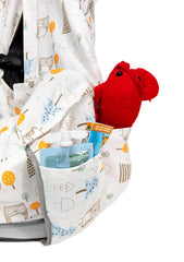 Niko Easy-Wash plush minky fabric offers cozy warmth.