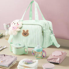 NIKUKY Diaper Bag Tote interior pockets for organized baby essentials