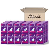 Nileeva Care Maxi with wings shows anti-leak core for a dry feel