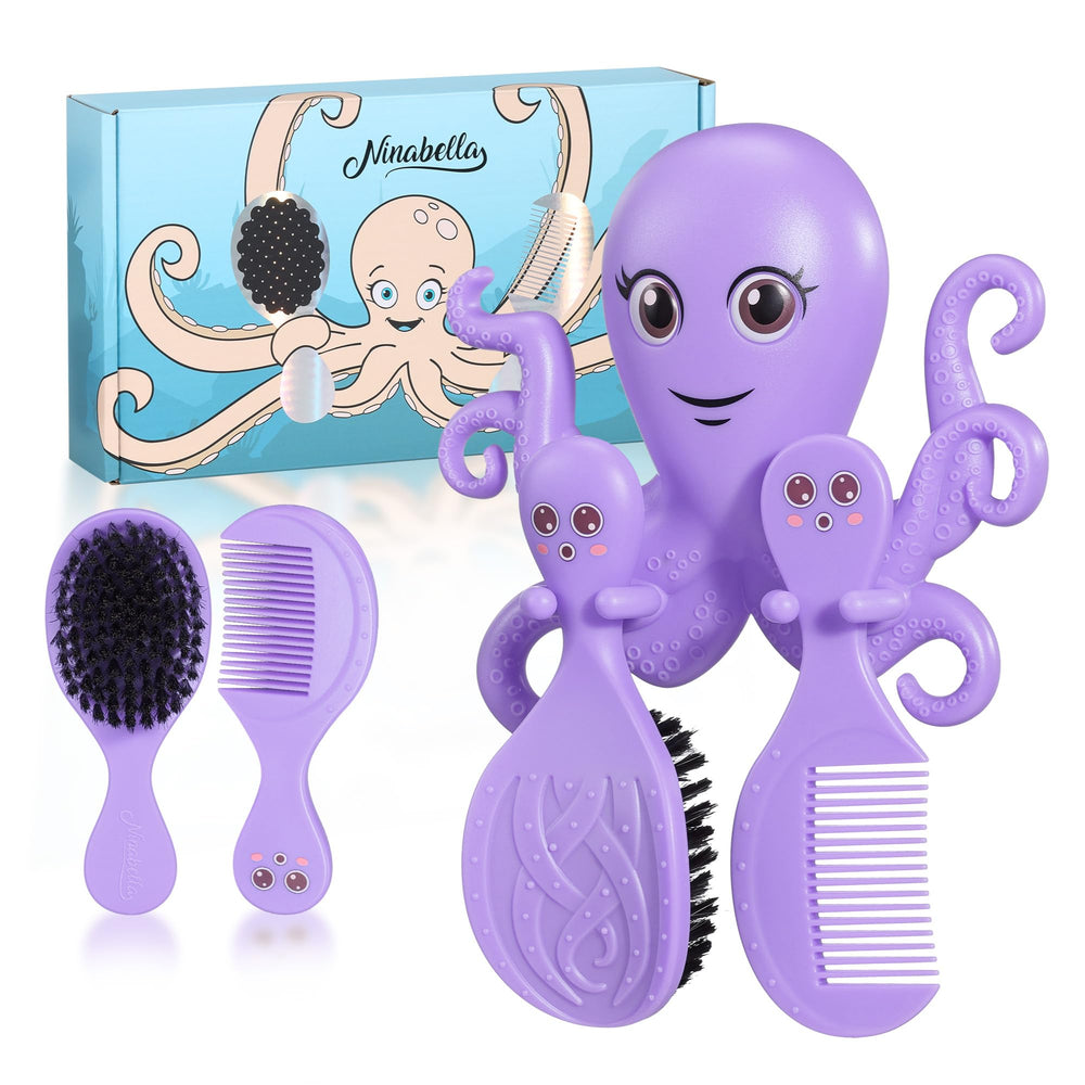 Ninabella Octo wall holder keeps baby grooming tools within easy reach.