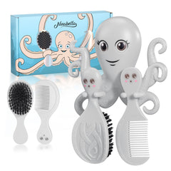 Ninabella octopus wall-mount holder keeps baby grooming tools within easy reach
