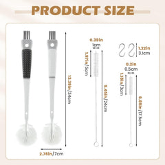 NineFOX 5-in-1 bottle brush detachable design for deep bottle cleaning.