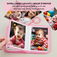 Niselity Baby Photo Book 21-photo layout for memories.