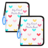 Niselity baby photo book cover in black for durable family memories.