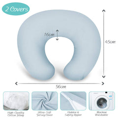 NiSleep two-removable-covers feature for easy cleaning between feeds.