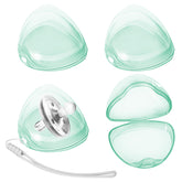 NISXABEBE pacifier case four-pack keeps soothers clean and dry on the go.