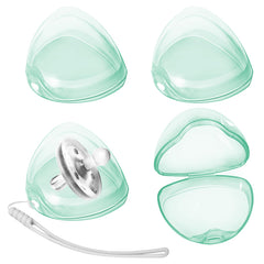 NISXABEBE pacifier case four-pack keeps soothers clean and dry on the go.