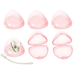 NISXABEBE pacifier case transparent box keeps pacifier clean and dry for travel