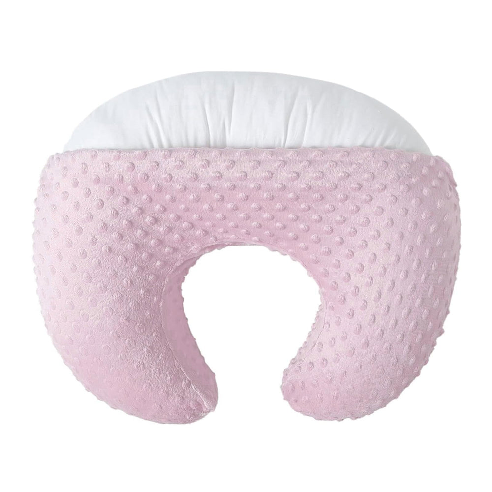 NIVAVA BABY nursing pillow with removable cover offers gentle feeding support