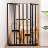 No Pawblems 55.1-inch gate overview for tall, pet-safe doorway containment.