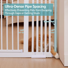 No Pawblems auto-close feature helps keep pets contained after crossing