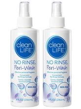 No-Rinse Peri-Wash bottle close-up for gentle cleansing on sensitive skin