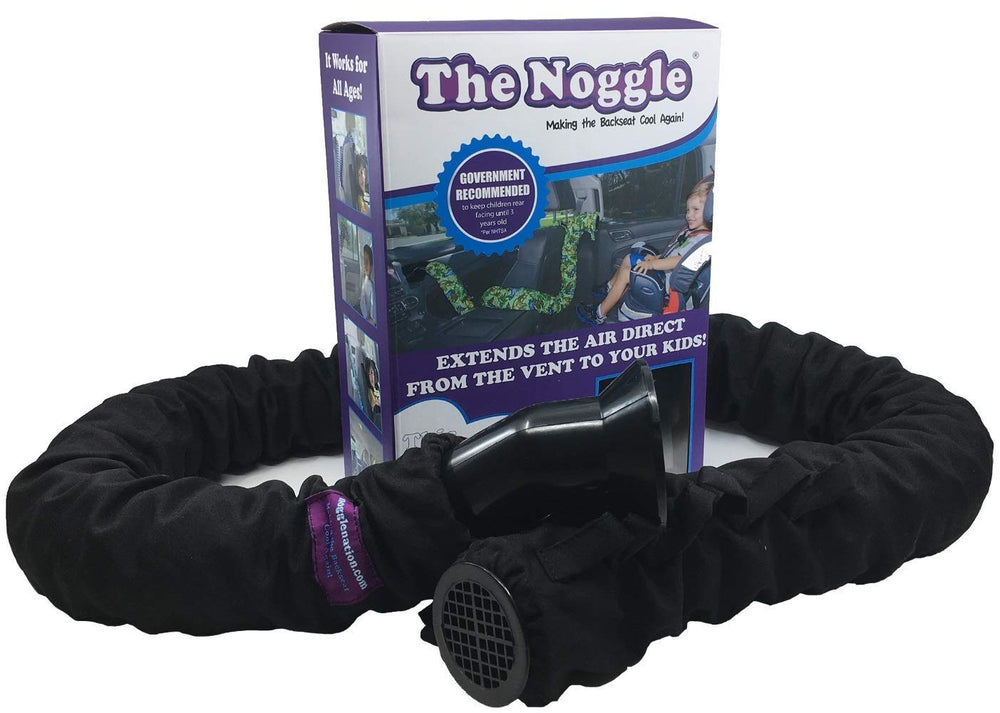 NOGGLE Turbo Power backseat airflow directs a cool breeze for kids
