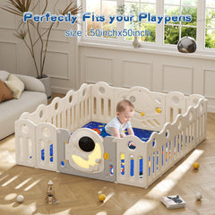 Nohlerlife foldable play mat blue ready for travel and storage