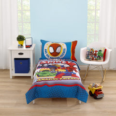 NoJo Marvel Spidey comforter with bold hero graphics for imaginative bedtime