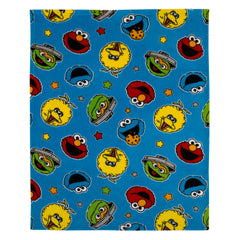 NoJo Sesame Street blanket with Big Bird for cuddly travel comfort.