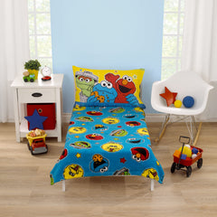 NoJo Sesame Street blanket featuring Oscar the Grouch for imaginative bedtime stories.