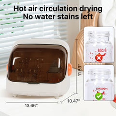 Nollapo dust-proof storage box protects drying items between uses