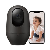 Nooie 2K baby monitor with 2K-resolution video for crystal-clear baby monitoring