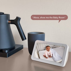 Nooie 2K security camera providing clear night vision with 940nm LEDs.