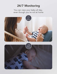 Nooie baby monitor motion detection alerts you promptly