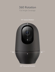 Nooie night vision up to 32 ft for clear nighttime viewing