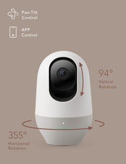 Nooie easy setup with app for quick, hassle-free installation.