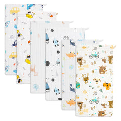Norinori burp cloth muslin 20x10 with large coverage for feeding times